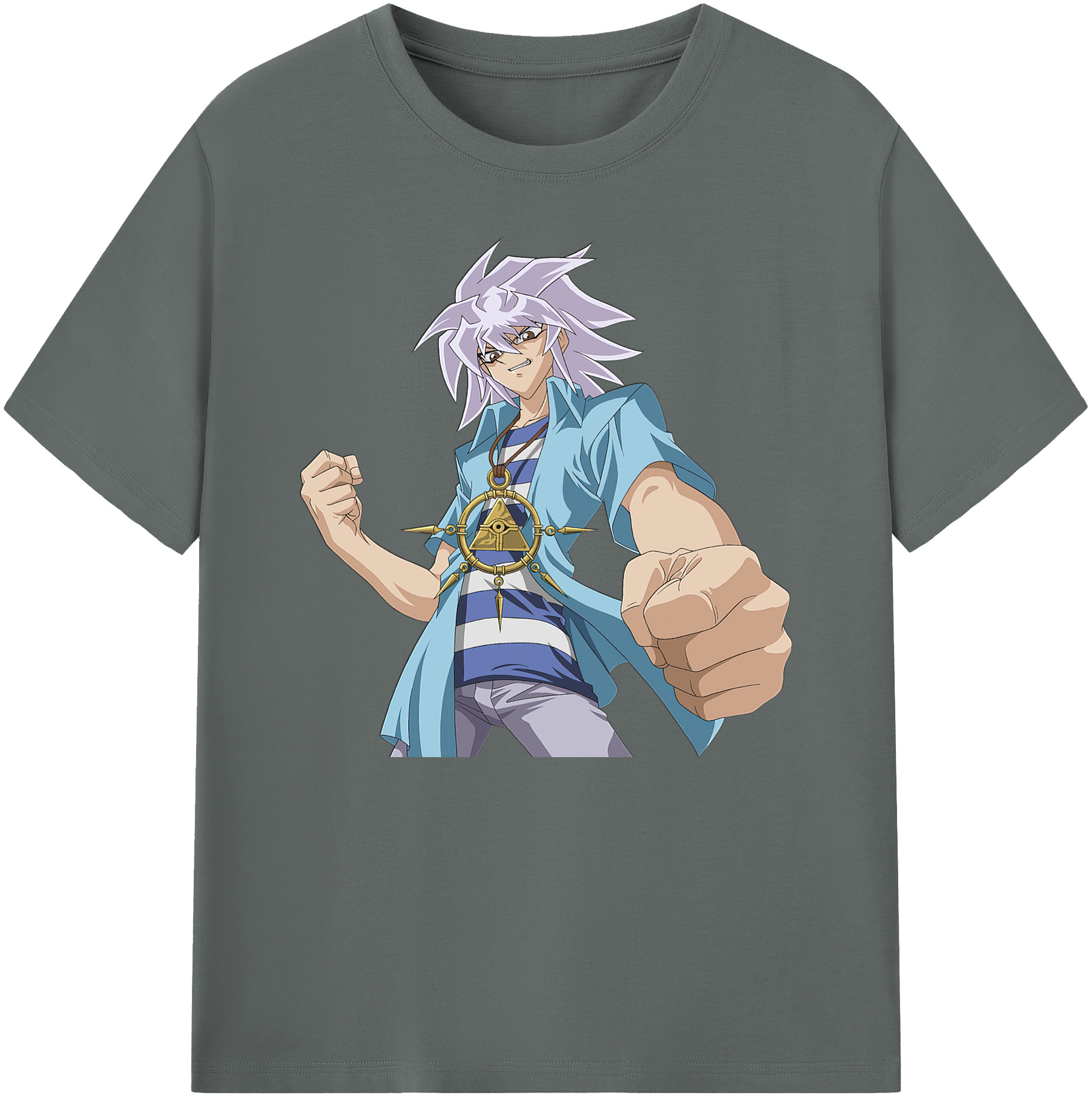 （画像用） 遊☆戯☆王 Yu-Gi-Oh! 綿100％ メンズ半袖Tシャツ｜肌触りやわらか＆通気性